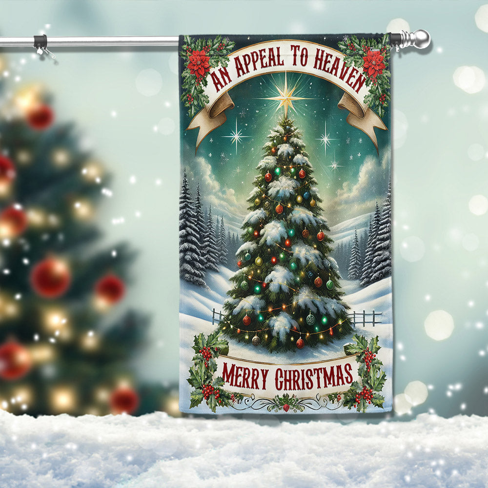 An Appeal To Heaven Pine Tree Christmas Flag - Liberish