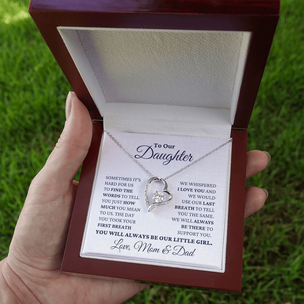 Gift for Daughter Love Mom and Dad 