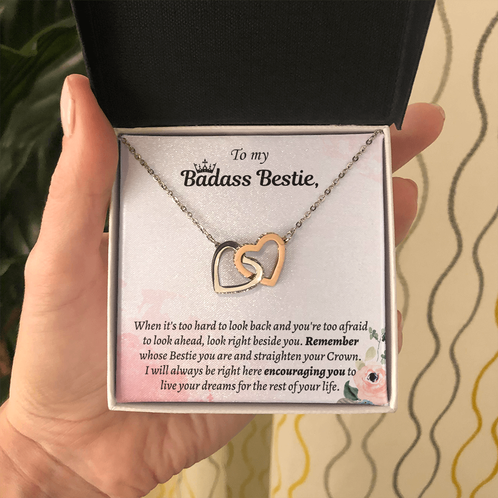 Gift for Badass Bestie- Remember whose Bestie you are and straighten your Crown
