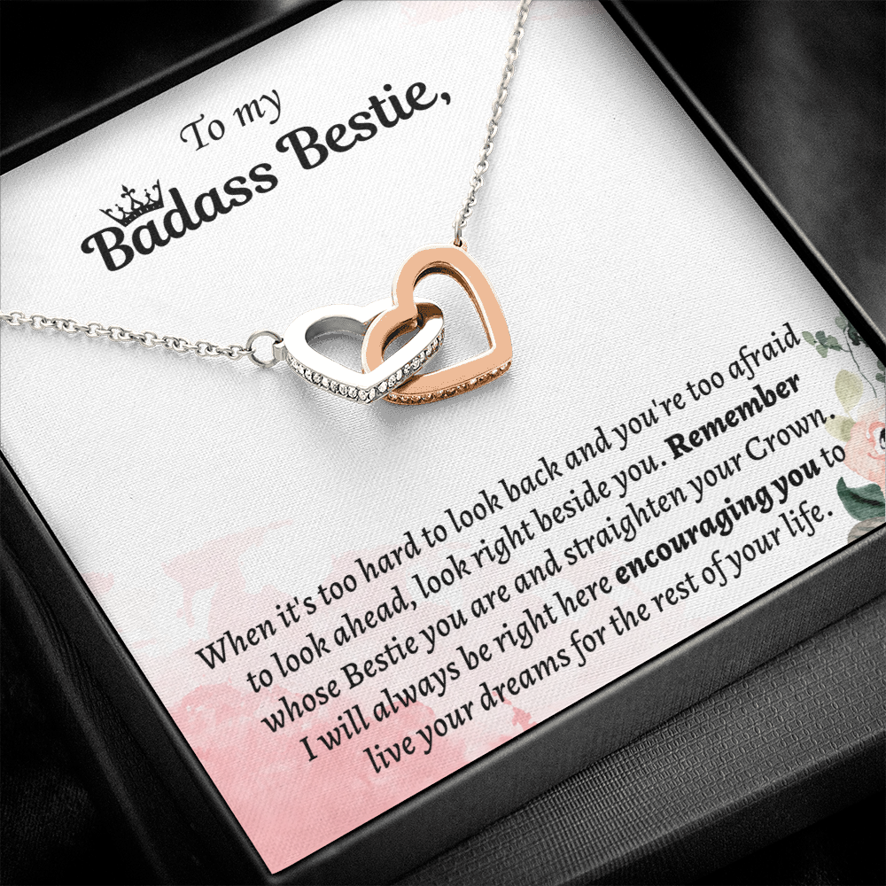 Gift for Badass Bestie- Remember whose Bestie you are and straighten your Crown