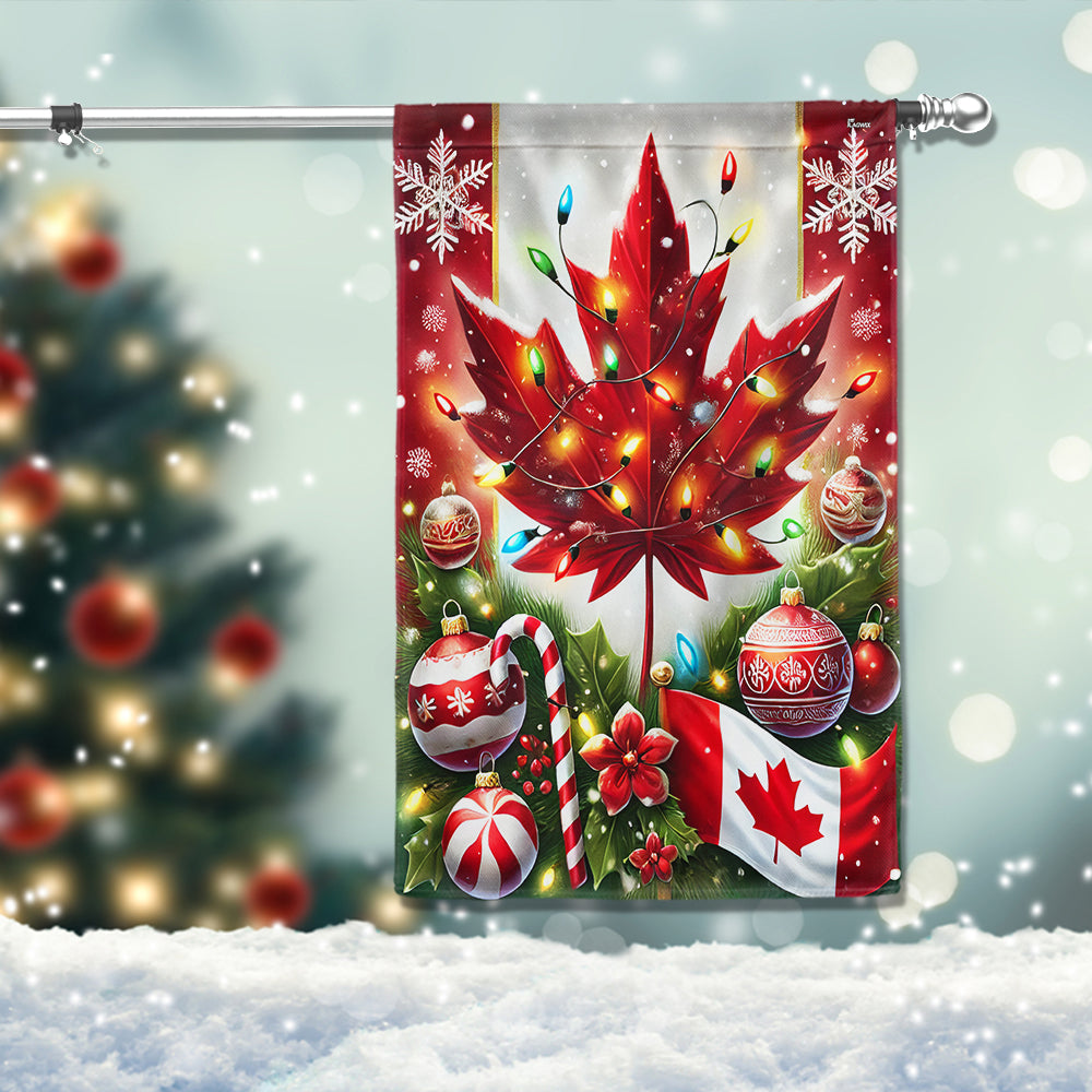 Canada Christmas Flag - Liberish