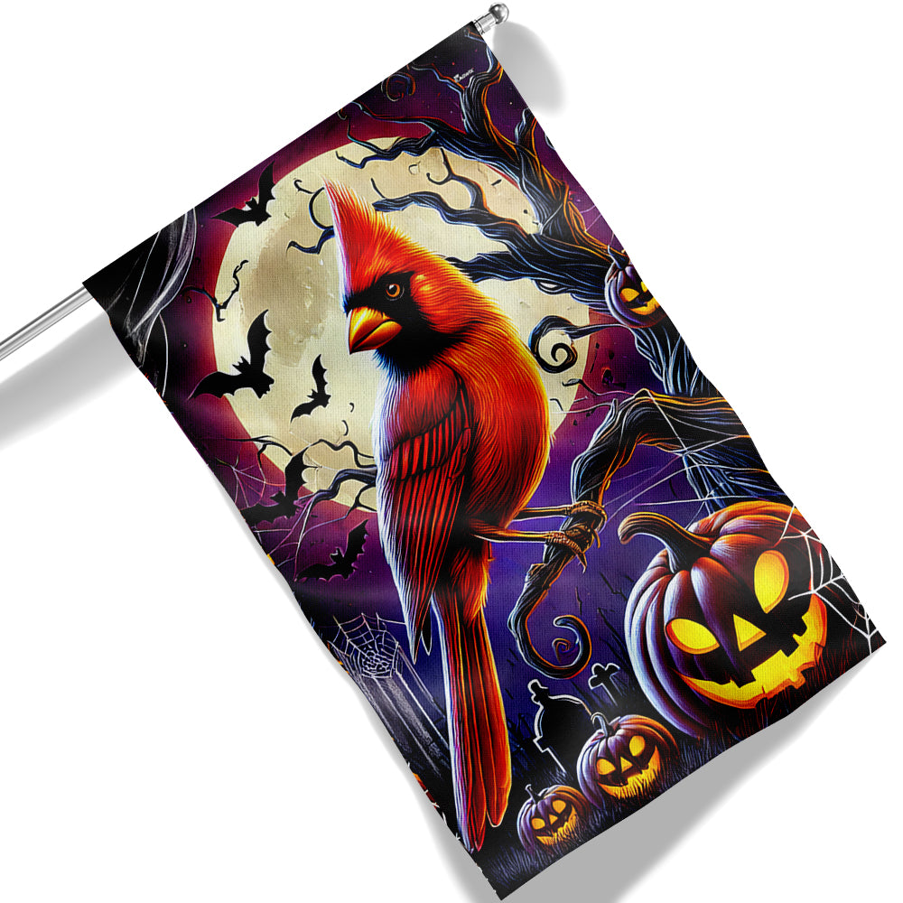 Cardinal Halloween Flag - Liberish
