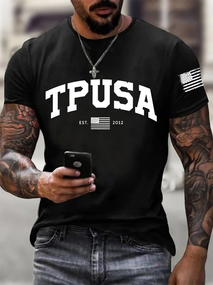Charlie Kirk Freedom EST 2012 T-shirt TPUSA Proud Merch Ideas - Liberish