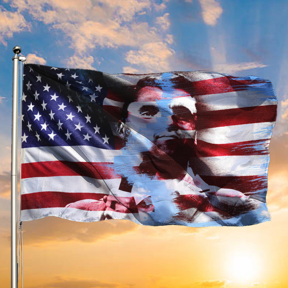 Charlie Kirk Freedom Merch Charlie Kirk's Death MAGA U.S Flag Best Patriotic Proud Present - Liberish
