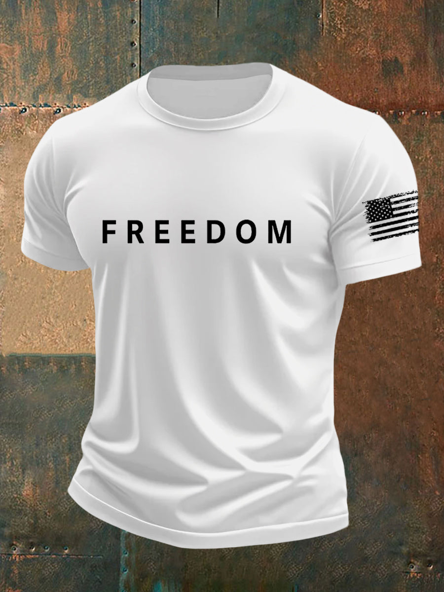 Charlie Kirk Freedom Merch T-shirt Freedom Charlie Kirk Freedom Clothing - Liberish