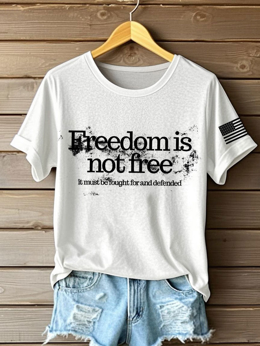 Charlie Kirk Freedom Shirt FREEDOM T-Shirt Charlie Kirk Merch – Rinova Print