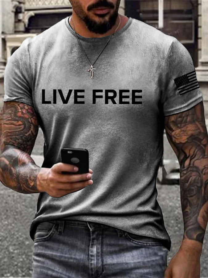 Charlie Kirk Freedom Shirt Live Free T-Shirt