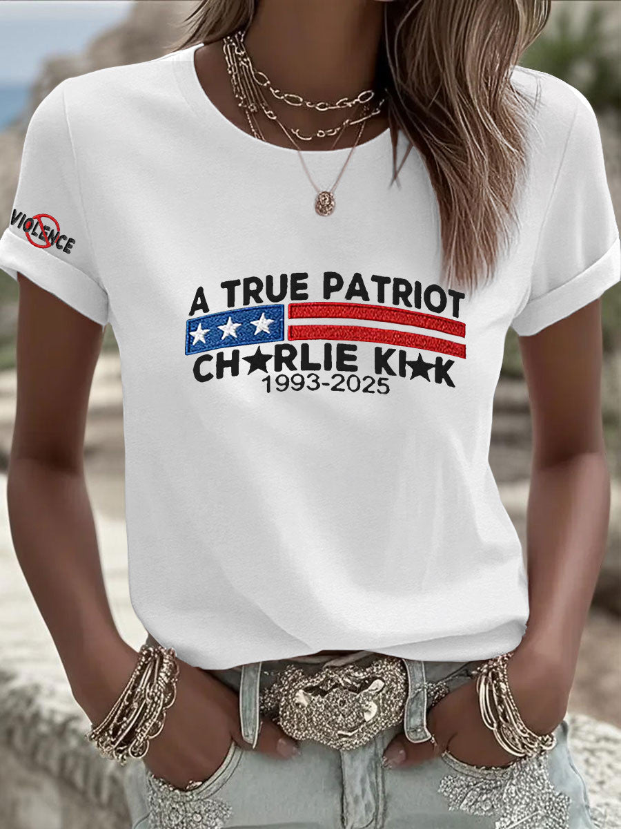 Charlie Kirk Freedom T-shirt A True Patriot 1993 2025 Best CK Freedom Clothing - Liberish