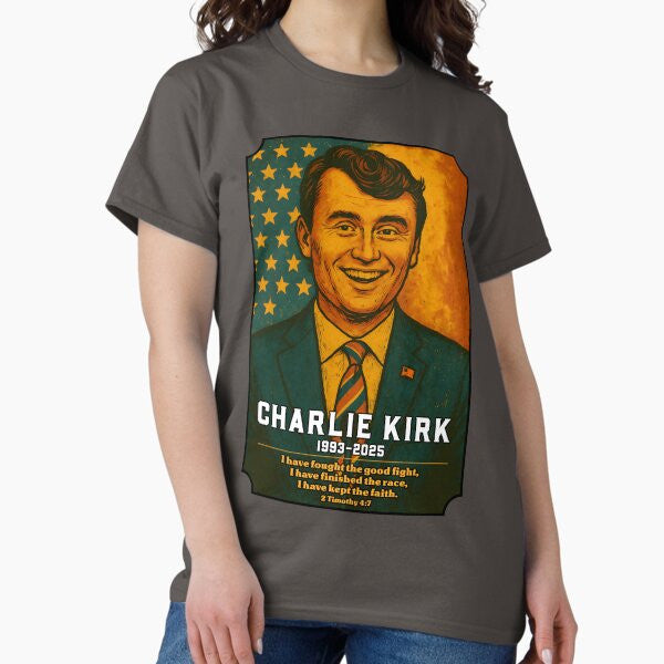 Charlie Kirk Freedom T-shirt Charlie Kirk 1993 2025 Best Merch Gift For Proud Dad - Liberish