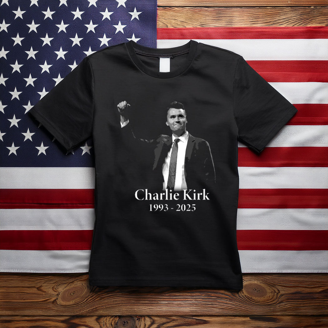 Charlie Kirk Freedom T-shirt Charlie Kirk 1993 2025 Merch Unique Gift For Patriotics - Liberish