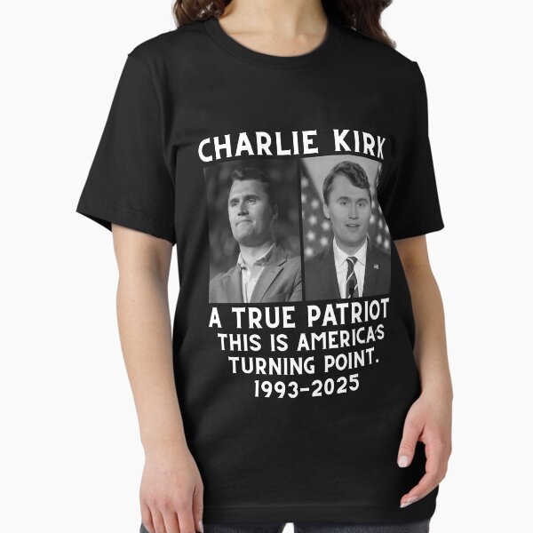 Charlie Kirk Freedom T-shirt Charlie Kirk A True Patriot Best Patriotic Proud Present - Liberish