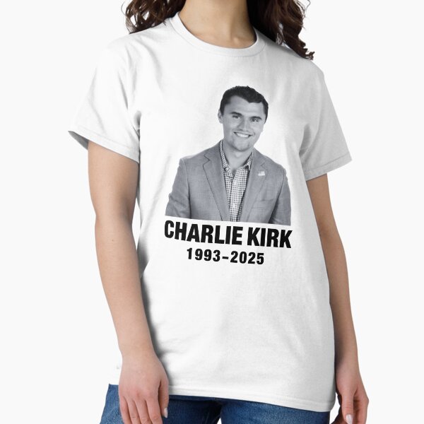 Charlie Kirk Freedom T-shirt Charlie Kirk Death 1993 2025 Classic Unique Patriotics Present - Liberish
