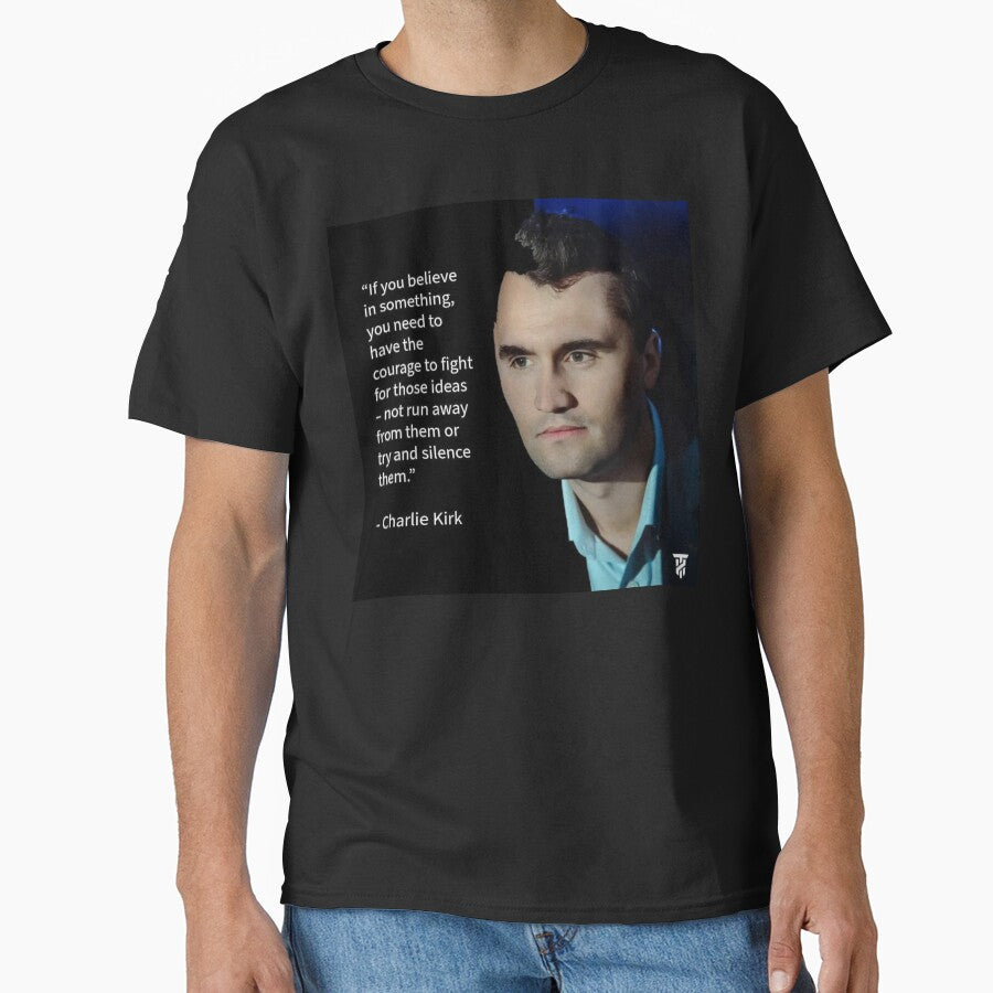 Charlie Kirk Freedom T-shirt Charlie Kirk Picture Merch Gift For Patriotics - Liberish