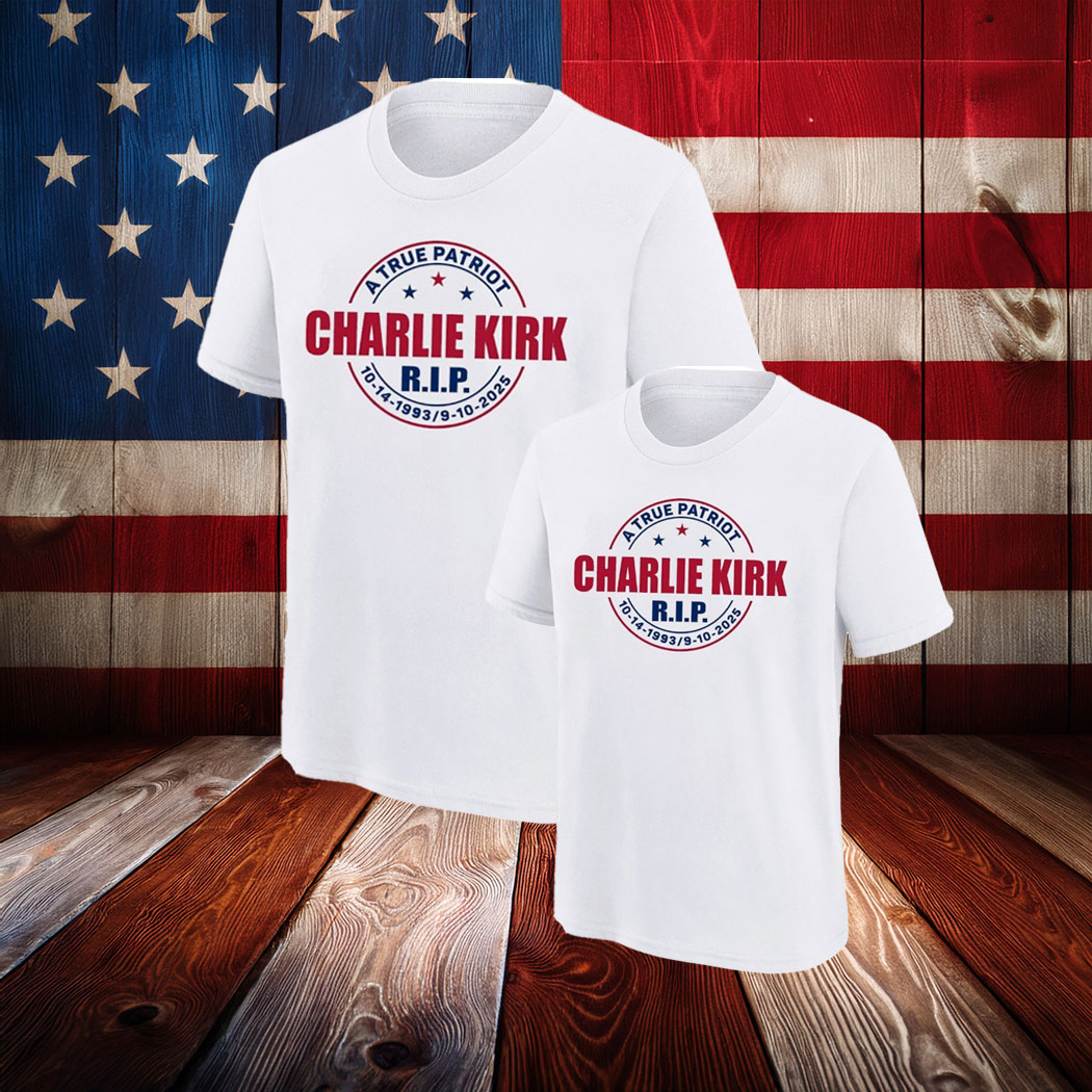 Charlie Kirk Freedom T-shirt Charlie Kirk Rip A True Patriot U.S Flag Best MAGA Gifts - Liberish
