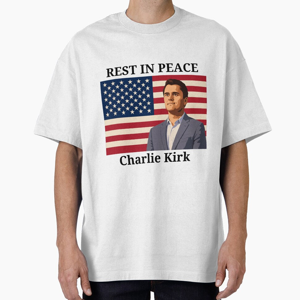 Charlie Kirk Freedom T-shirt Charlie Kirk Rip U.S Flag Merch Patriotic Gifts For Liberals - Liberish