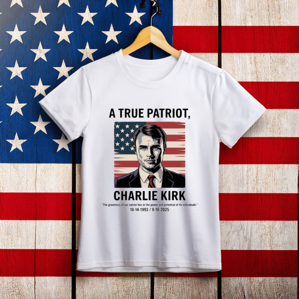Charlie Kirk Freedom T-shirt Charlie Kirk U.S 1993 2025 Best MAGA Merch Present - Liberish