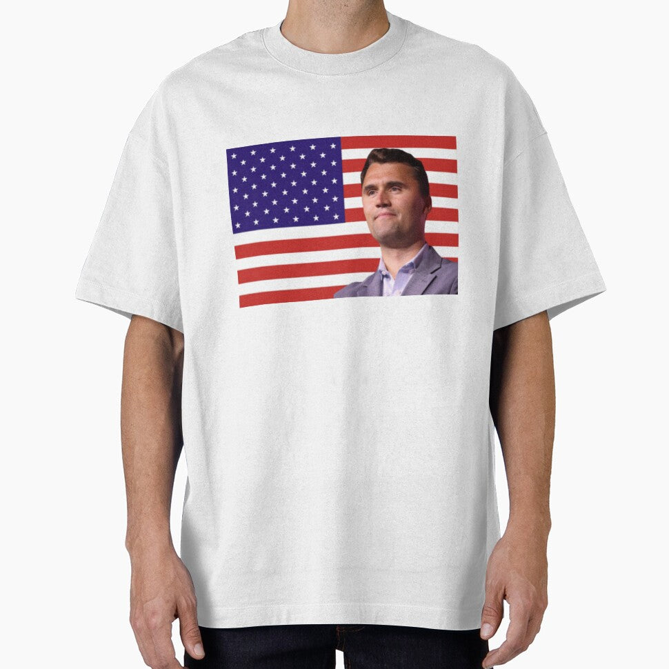 Charlie Kirk Freedom T-shirt Charlie Kirk U.S Flag Special Present For Proud Father - Liberish