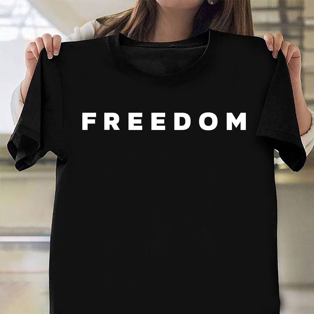 Charlie Kirk Freedom T-Shirt Freedom Charlie Cool Merch For Charlie Lovers - Liberish