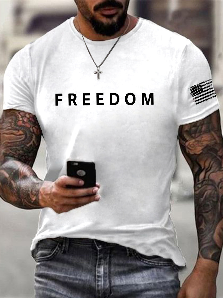 Charlie Kirk Freedom T-shirt Freedom Charlie Kirk Best Charlie Kirk Memorial Merch - Liberish