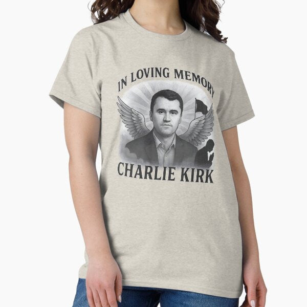 Charlie Kirk Freedom T-shirt In Loving Memory Of Charlie Kirk Merch For Patriotics Friends - Liberish