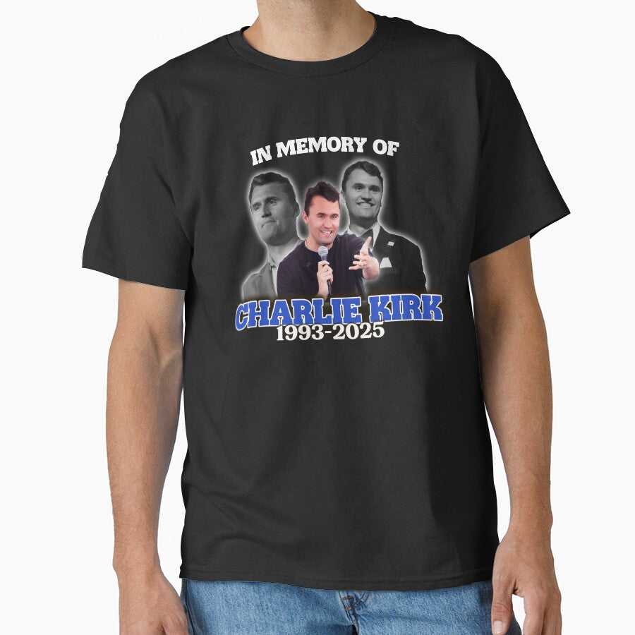 Charlie Kirk Freedom T-shirt In Memory Of Charlie 1993 2025 Best Fans Clothing - Liberish