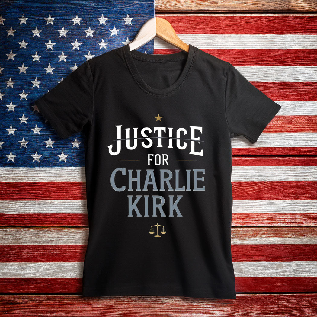 Charlie Kirk Freedom T-shirt Justice For Charlie Kirk Best MAGA Merch Gift Ideas - Liberish