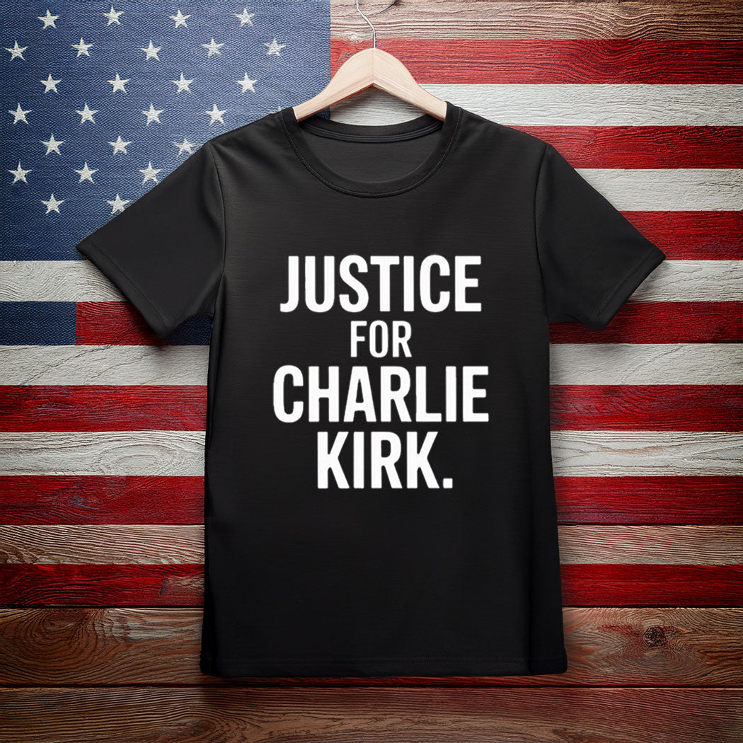 Charlie Kirk Freedom T-shirt Justice For Charlie Kirk Best MAGA Proud Merch Gift - Liberish
