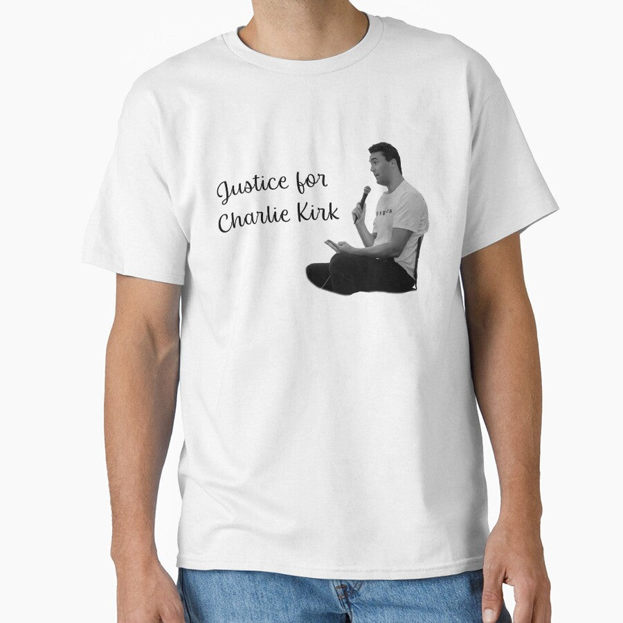 Charlie Kirk Freedom T-shirt Justice For Charlie Kirk Charlie Kirk Best Merch - Liberish