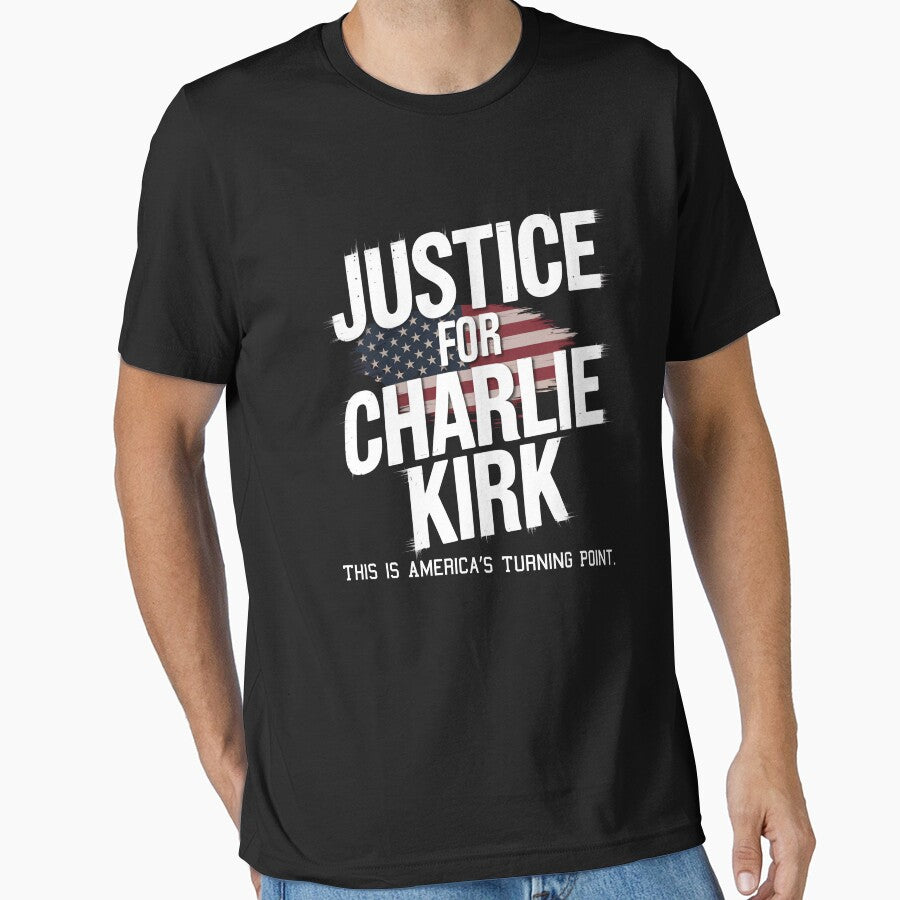 Charlie Kirk Freedom T-shirt Justice For Charlie Kirk Essential Best Patriotics Clothing - Liberish
