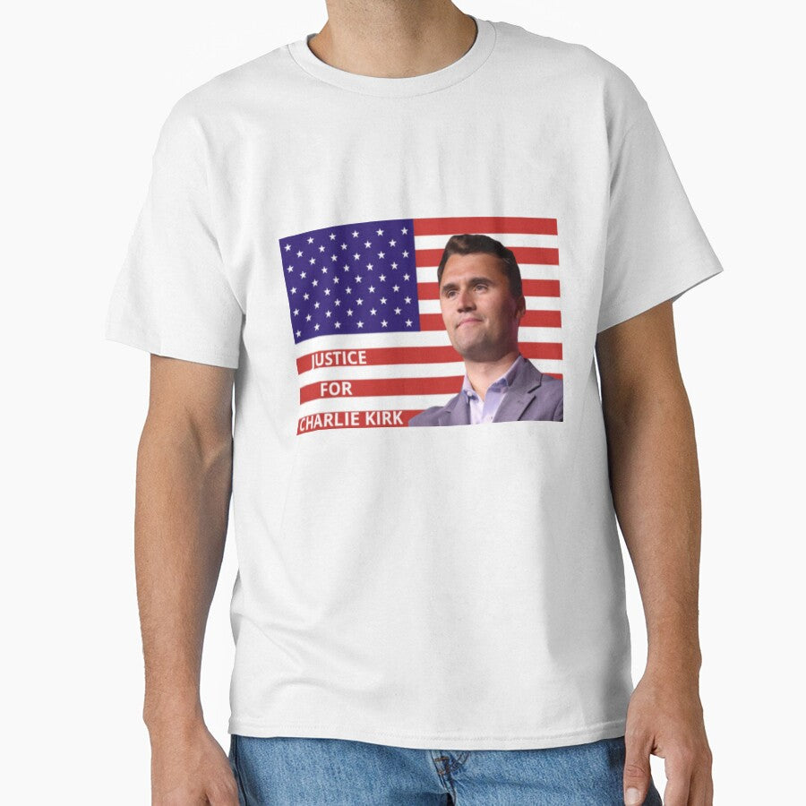 Charlie Kirk Freedom T-shirt Justice For Charlie Kirk Memorial Patriotic Gifts - Liberish