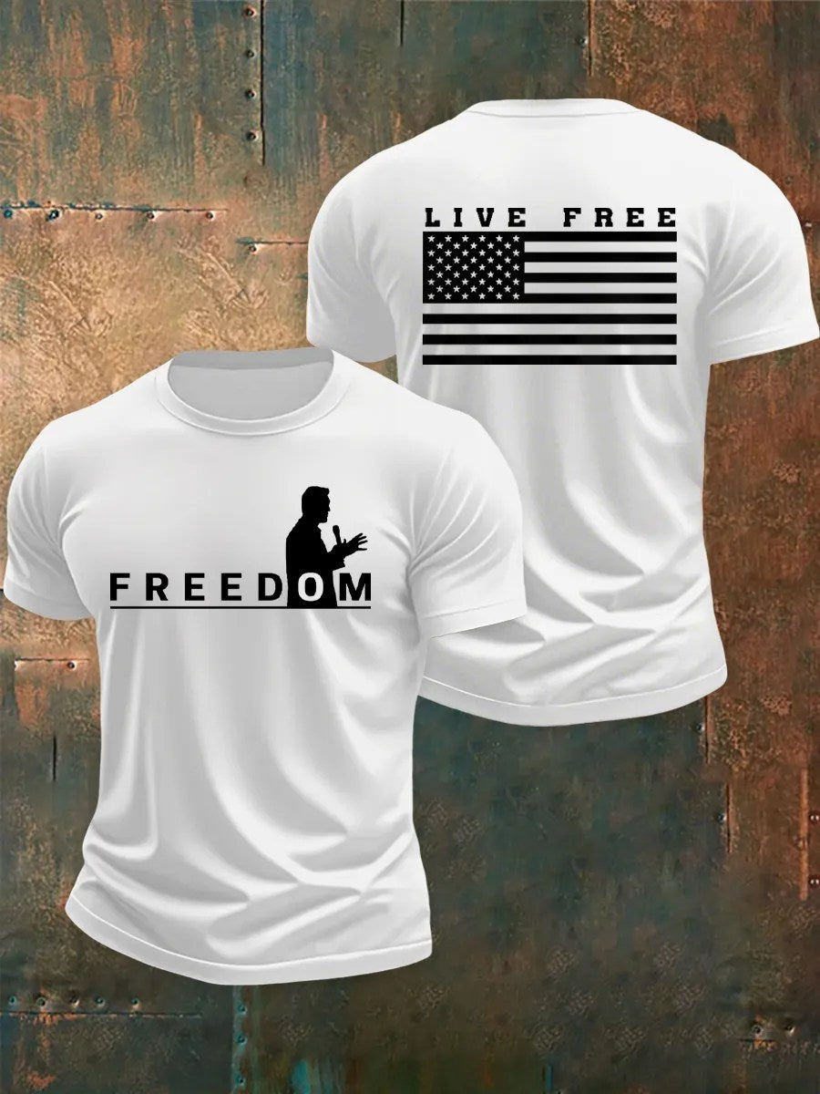 Charlie Kirk Freedom T-shirt Live Freedom Live Free Best Liberty Wear Merch - Liberish