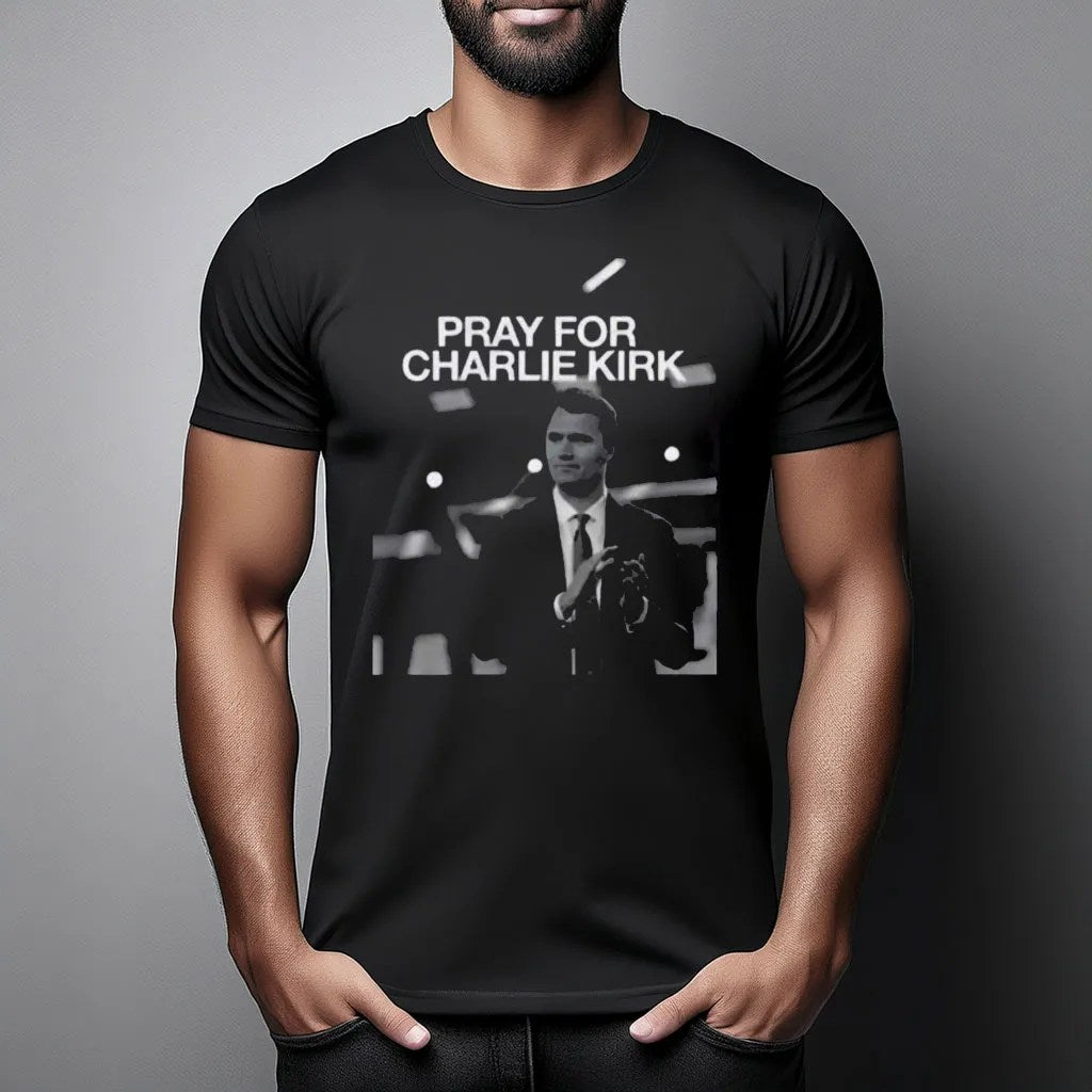 Charlie Kirk Freedom T-shirt Pray For Charlie Kirk Unique Justice Gifts - Liberish