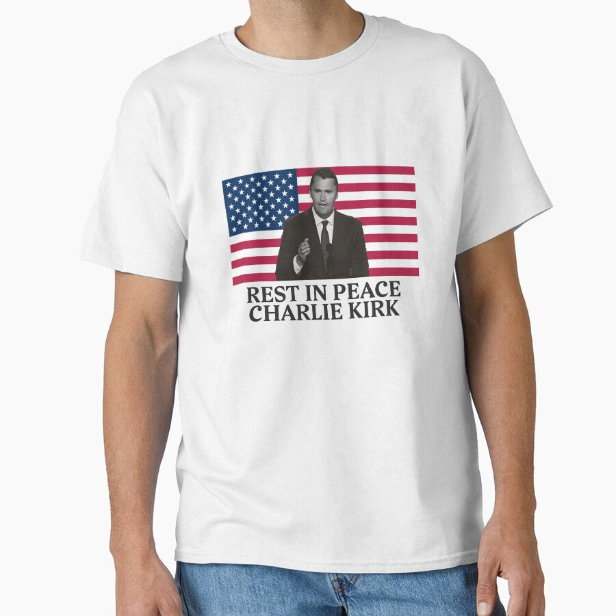 Charlie Kirk Freedom T-shirt Rest In Peace Charlie Kirk America Best Patriotic Presents - Liberish