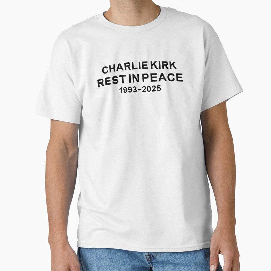 Charlie Kirk Freedom T-shirt Rest In Peace Charlie Kirk Classic Best Patriotic Presents Ever - Liberish