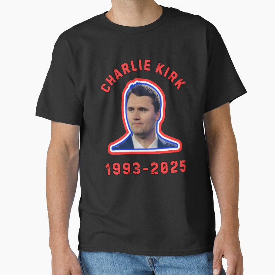 Charlie Kirk Freedom T-shirt Rip Charlie Kirk 1993 2025 Best Patriotic Clothing - Liberish