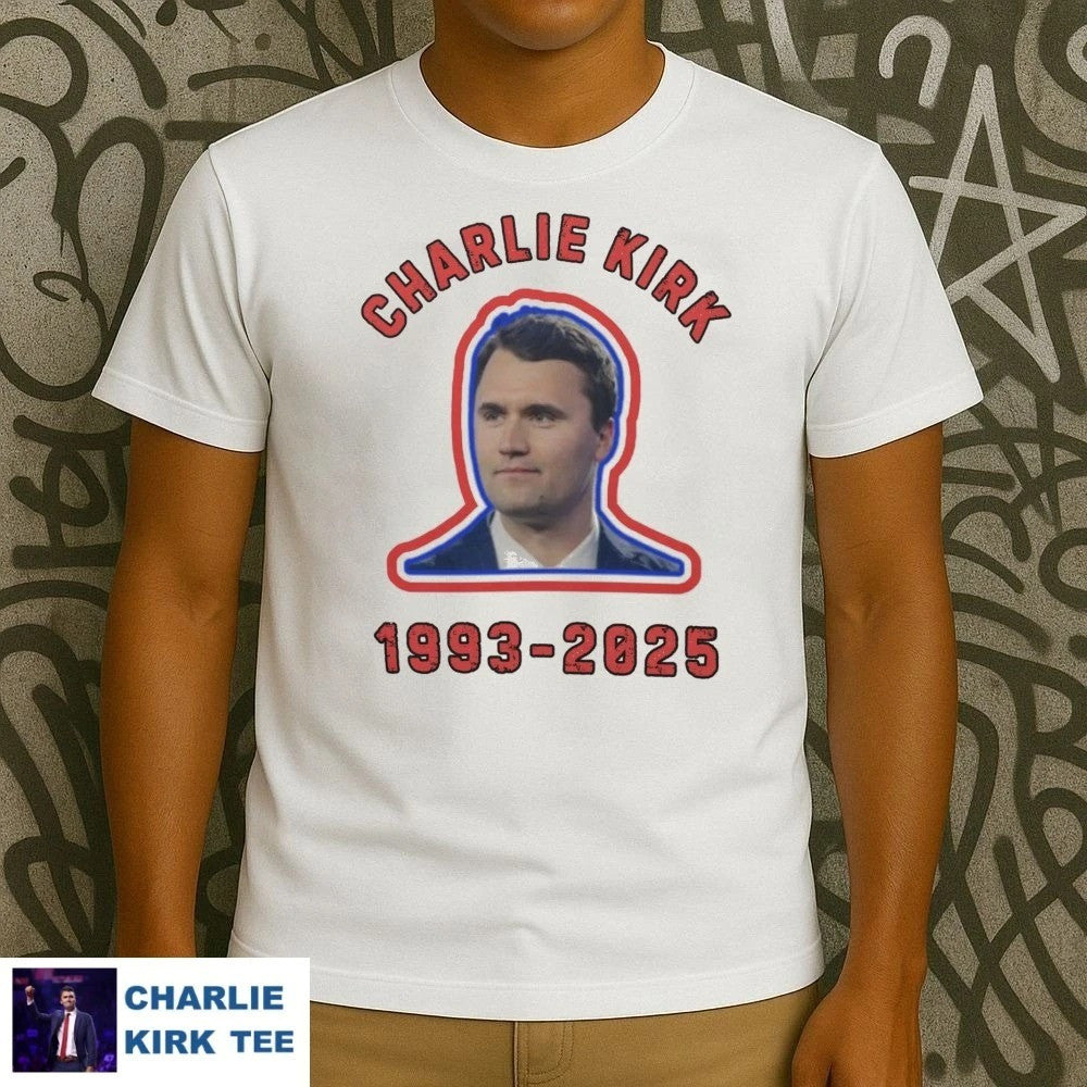 Charlie Kirk Freedom T-shirt RIP Charlie Kirk 1993 2025 Best Tribute Charlie Kirk Apparel