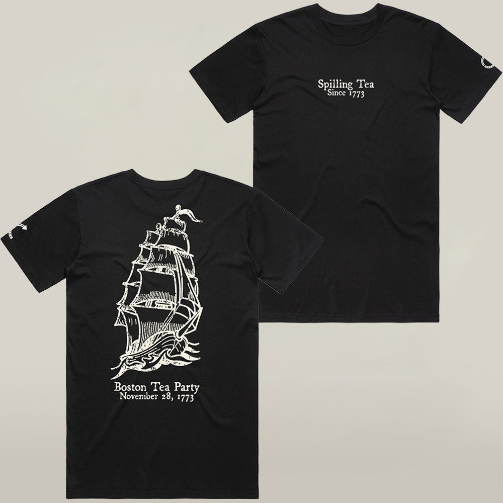 Charlie Kirk Freedom T-shirt Spilling Tea Since 1773 Best Proud Gift For Patriotics - Liberish