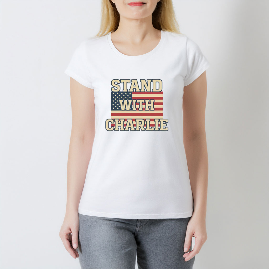 Charlie Kirk Freedom T-shirt Stand With Charlie Merch Best Charlie Kirk Memorial Shirt - Liberish