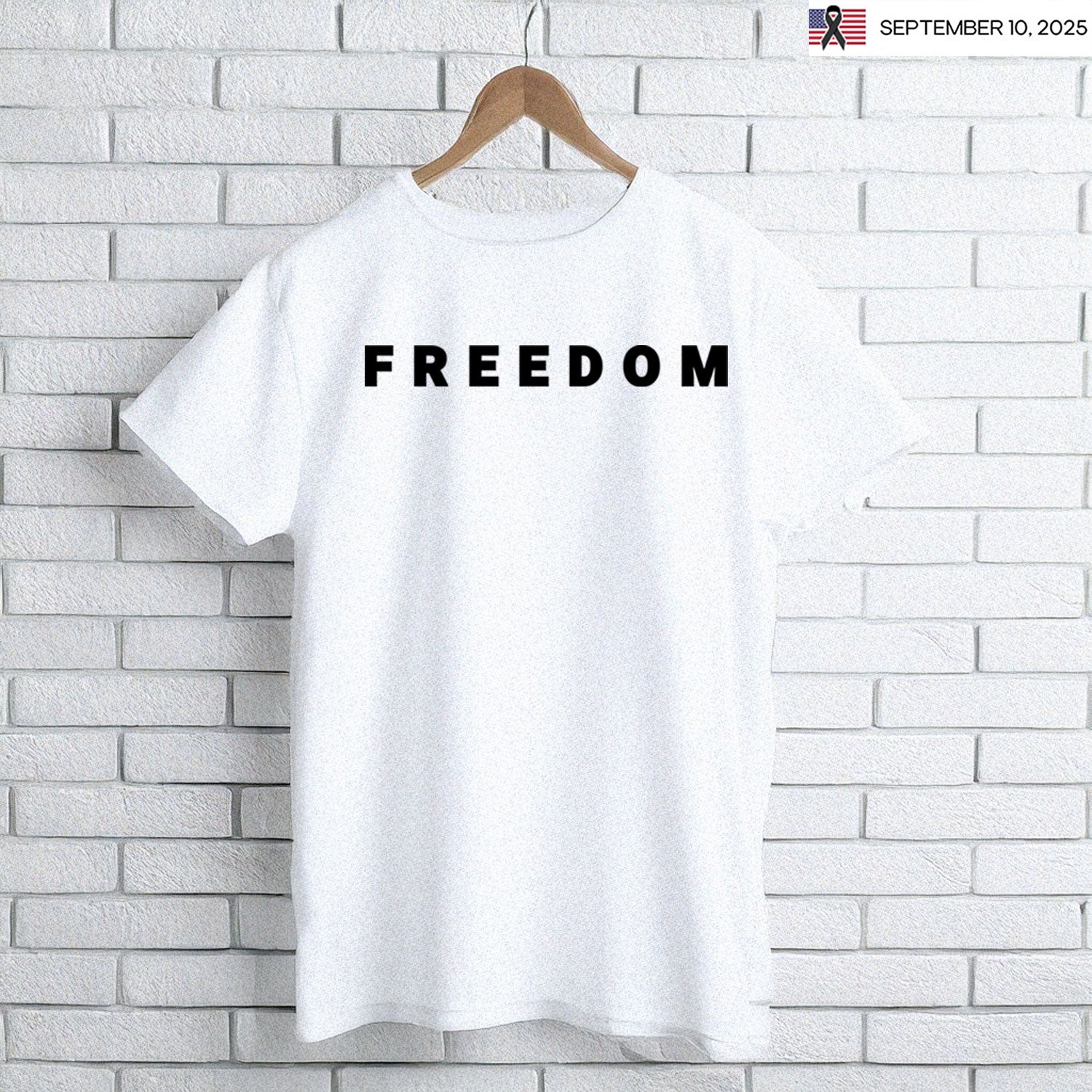 Charlie Kirk Freedom T-Shirt Turning Point Freedom Shirt