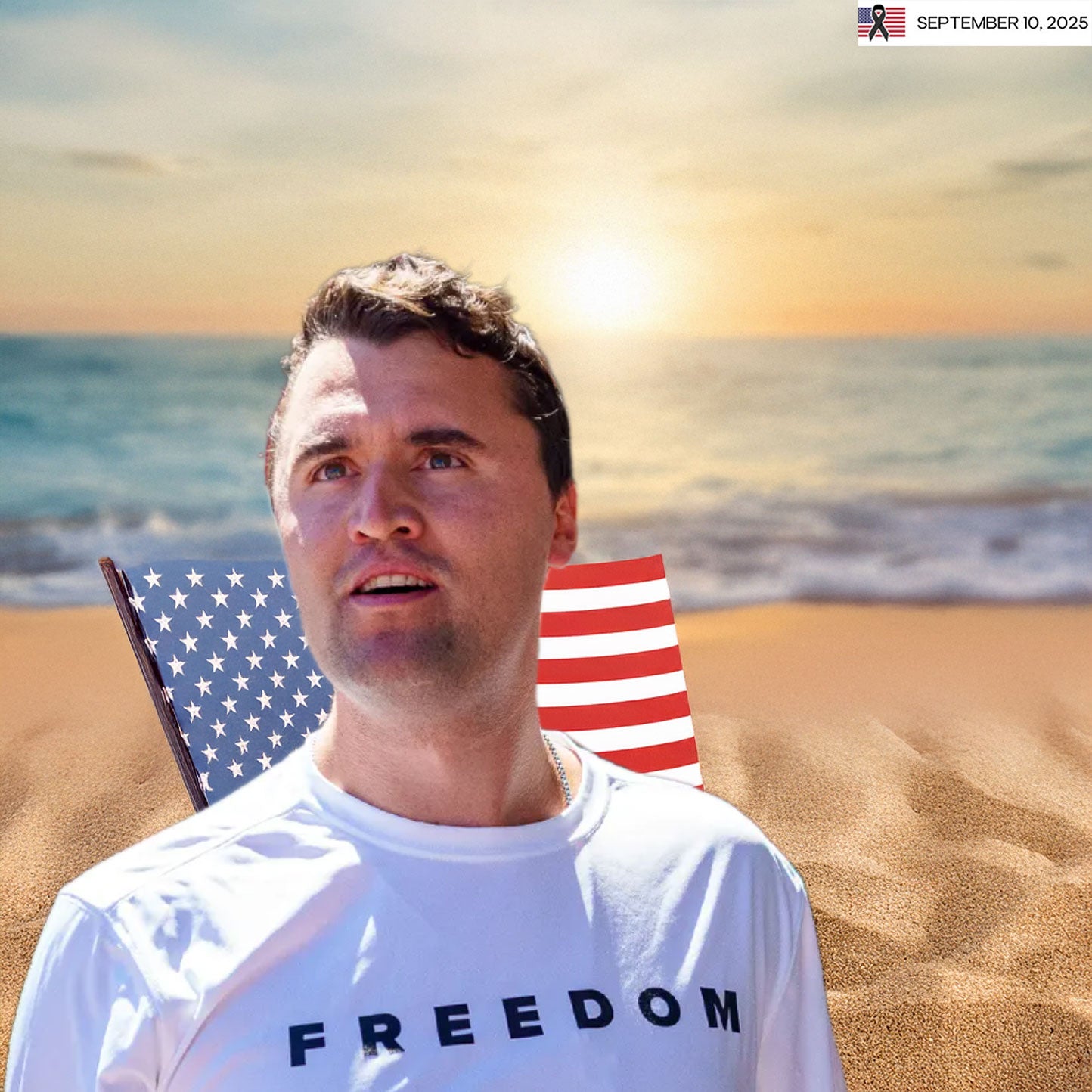 Charlie Kirk Freedom T-Shirt Turning Point Freedom Shirt