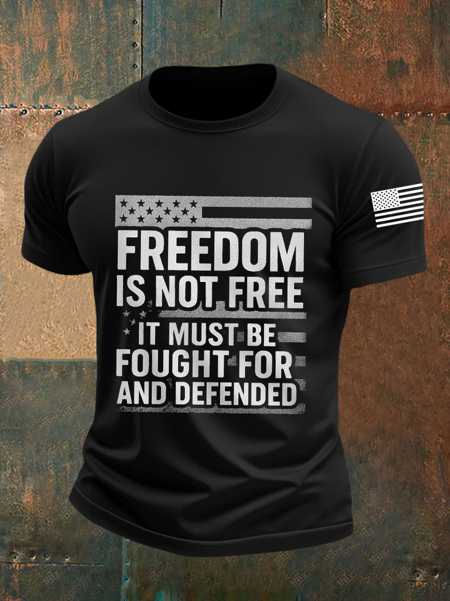 Charlie Kirk Freedom T-shirt U.S Freedom Is Not Free Best Charlie Kirk Merchandise - Liberish