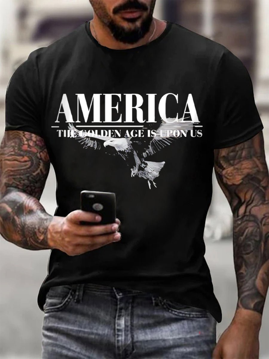 Charlie Kirk Freedom T-shirt U.S The Golden Age Is Upon Us Best Charlie Kirk Merchandise - Liberish