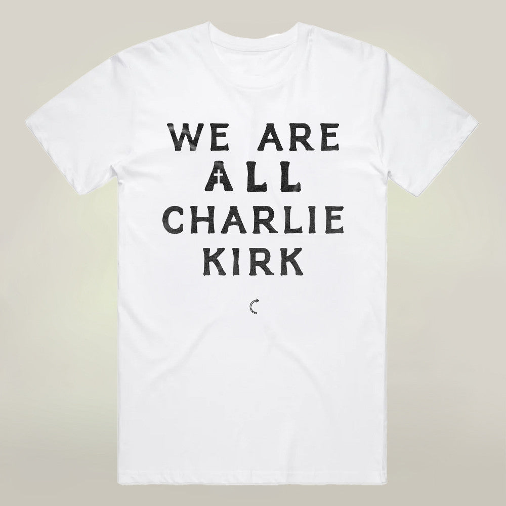 Charlie Kirk Freedom T-shirt We Are All Charlie Kirk Commemorative TPUSA Freedom Clothing - Liberish
