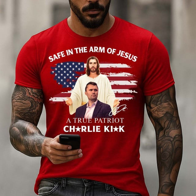 Charlie Kirk Patriot Printed Casual T-shirt Best Gift For America Supporters - Liberish