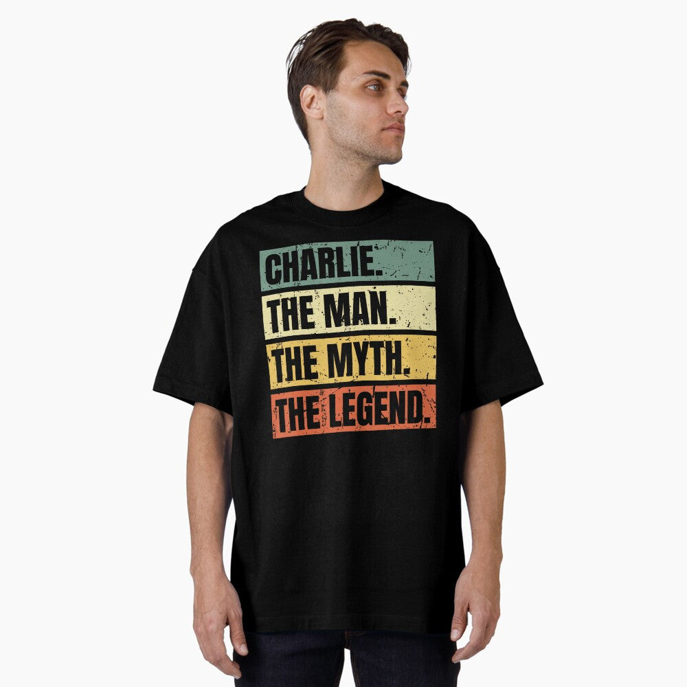 Charlie Kirk Shirt The Man The Myth The Legend T-Shirt Charlie Kirk Merch Tribute Gifts