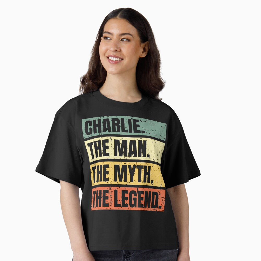 Charlie Kirk Shirt The Man The Myth The Legend T-Shirt Charlie Kirk Merch Tribute Gifts