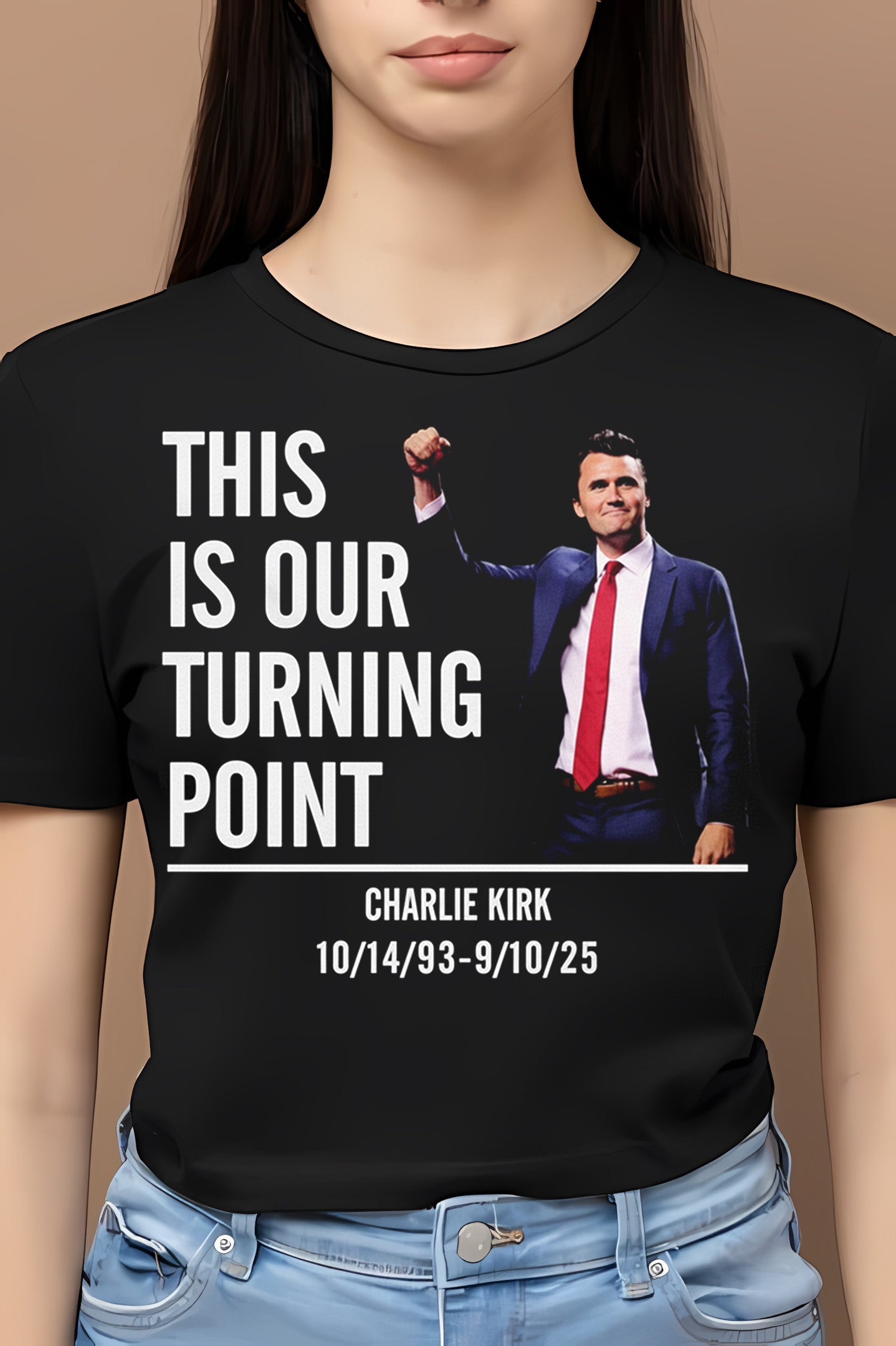 Charlie Kirk Shirt This Is Our Turning Point T-Shirt Turning Point USA Merch