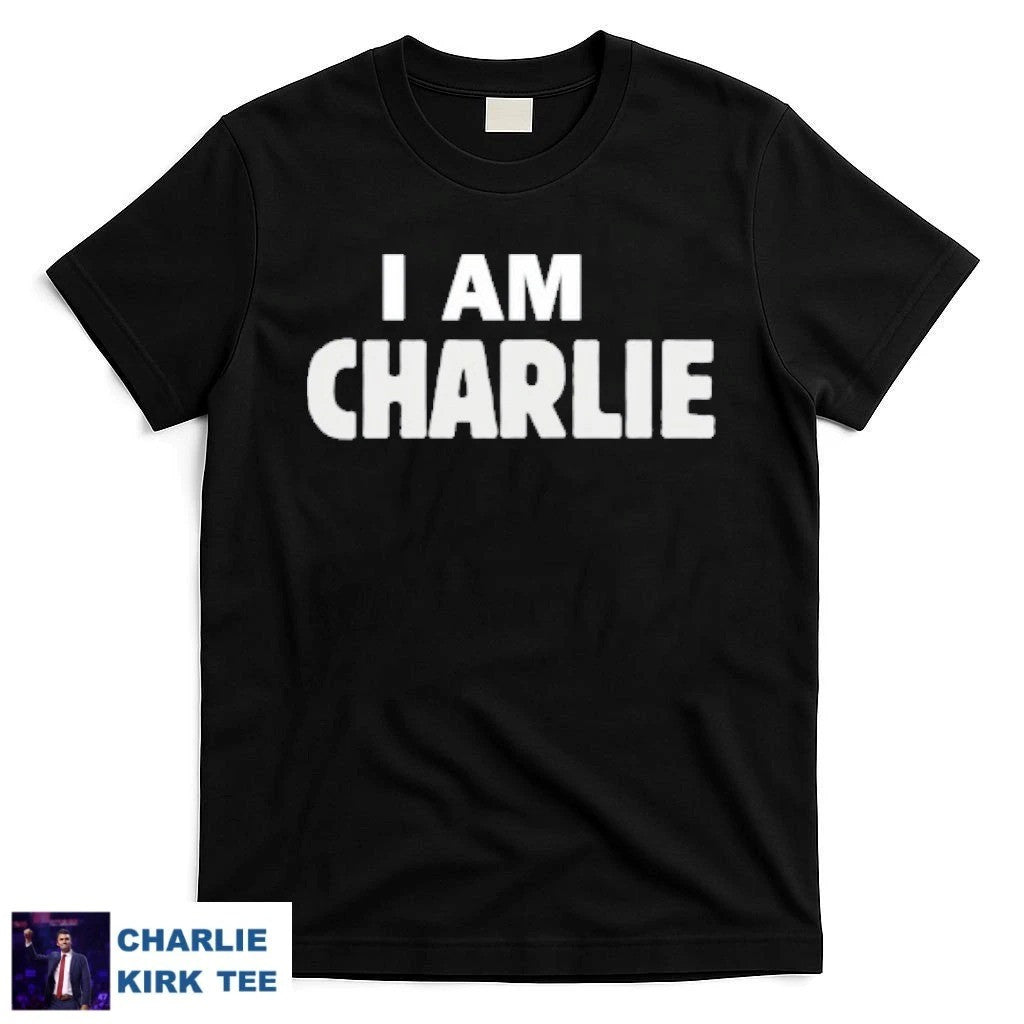Charlie Kirk Shooters Shirt I Am Charlie Kirk T-Shirt Memorial Gift For Supporters
