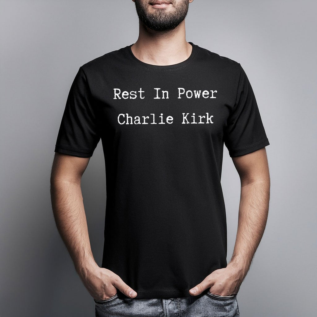 Charlie Kirk Shooters Shirt Rest in Power T-Shirt Charlie Kirk Merch Gifts For Men