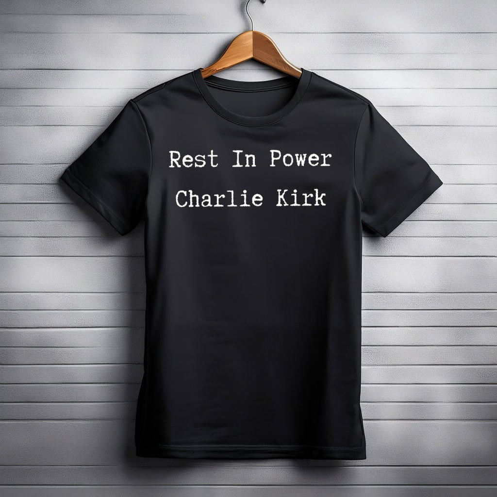 Charlie Kirk Shooters Shirt Rest in Power T-Shirt Charlie Kirk Merch Gifts For Men